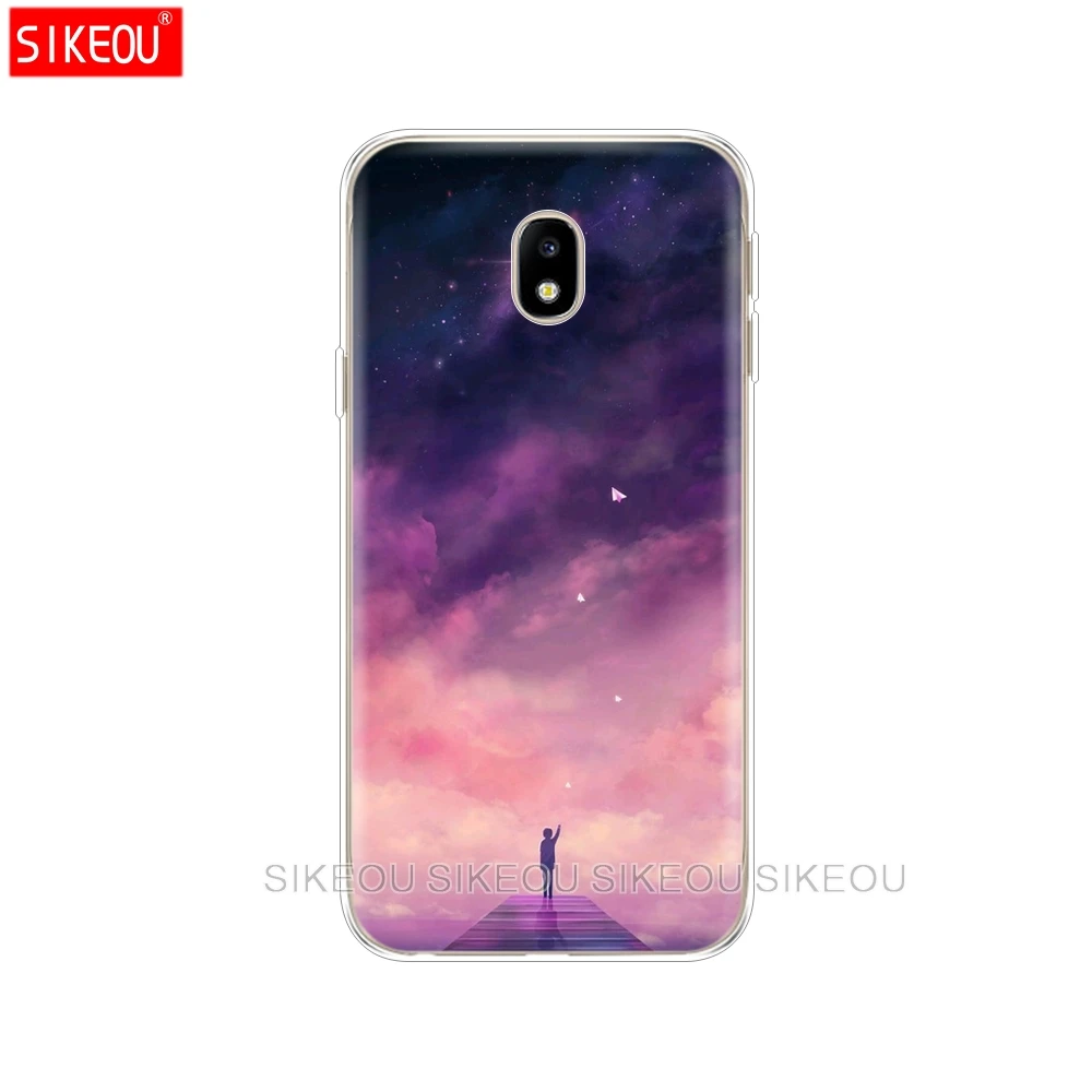 Cilicone чехол для Samsung Galaxy J5 2017 J530F Pro мягкий TPU J530 Funda Skin противоударный | Мобильные