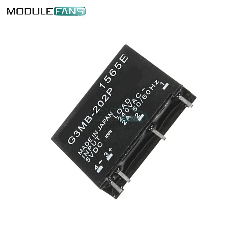 G3MB 202P PCB SSR In 5 вольт постоянного тока выход 240V AC 2A твердотельные реле модуль для