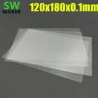 4 шт. 120x180 мм 0,1 мм толщина FEP Замена листа PTFE пленка для Wanhao Дубликатор D7, проникс KLD-LCD1260, YHD-101