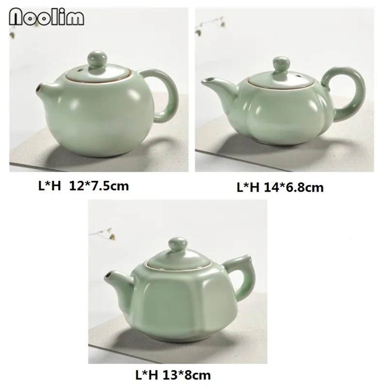 Керамический чайник винтажный офисный ручной работы посуда для напитков