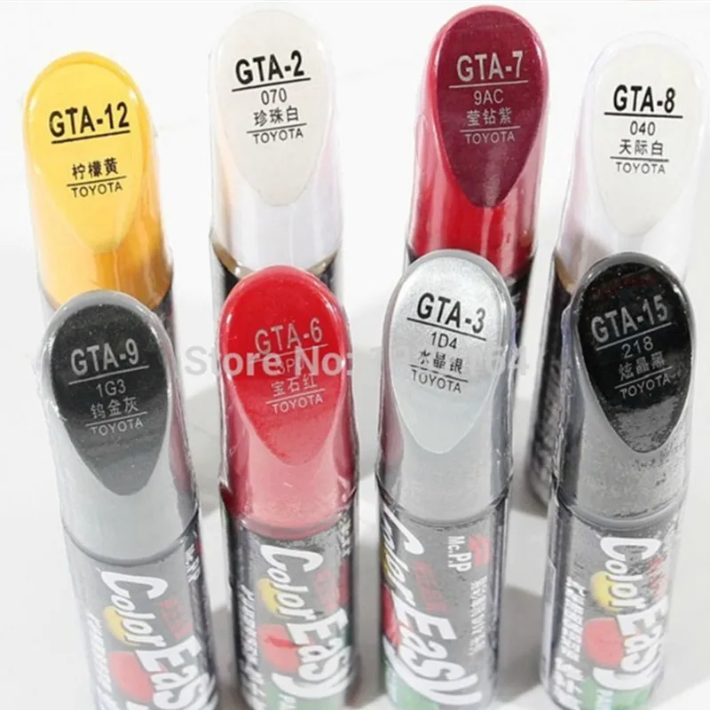 Ручка для ремонта царапин автомобиля ручка автомобильной краски Toyota Vios Corolla Reiz veo