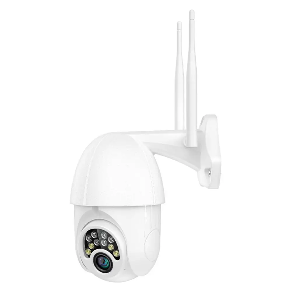 

10LED Lights 1080P Day Night Full Color 360 Degree Rotation WiFi Outdoor IP66 Waterproof Home Security IP Camera Night Vision