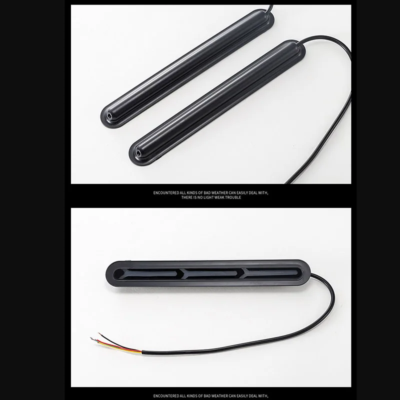 

1 Pair Car Truck LED Light Bar Brake Turn Signal Stop Tail Light Strip F-Best