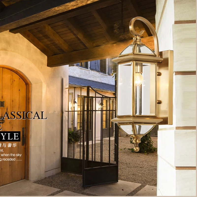 Наружные Настенные светильники Светодиодный Водонепроницаемый светильник для