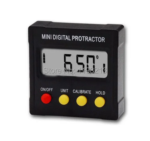

Digital Protractor Inclinometer Angle meter Digital Bevel Box 4 x 90 degree Range + Magnetic Base