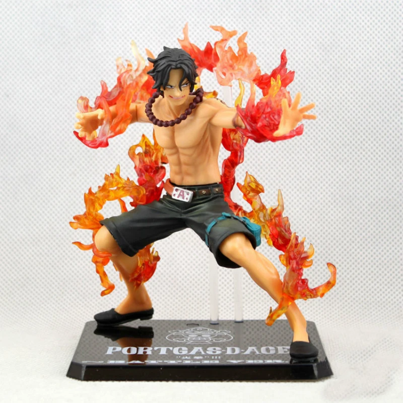 ONE PIECE Battle Page ZERO Fire Boxing Ace Portgas D Box packaged аниме модель Аниме фигурки пламя|Игровые и