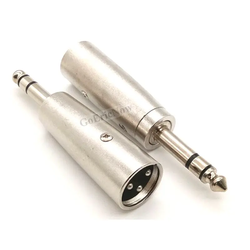 1 шт. XLR мужской/женский/мужской 6 35 мм/6 5 мм Jack привести разъем микрофона