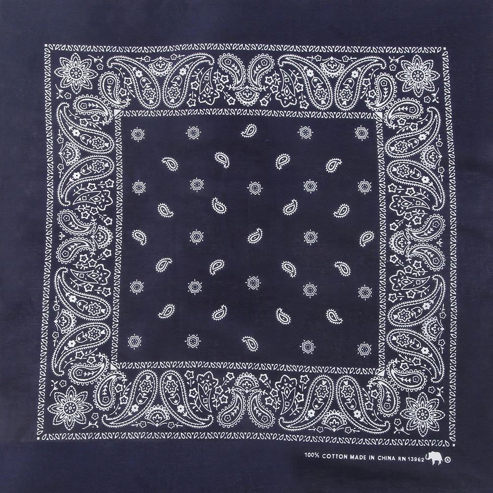 

WINFOX New Hip Hop Punk Neon Color Black Headwear Scarf Bandanas For Women Mens