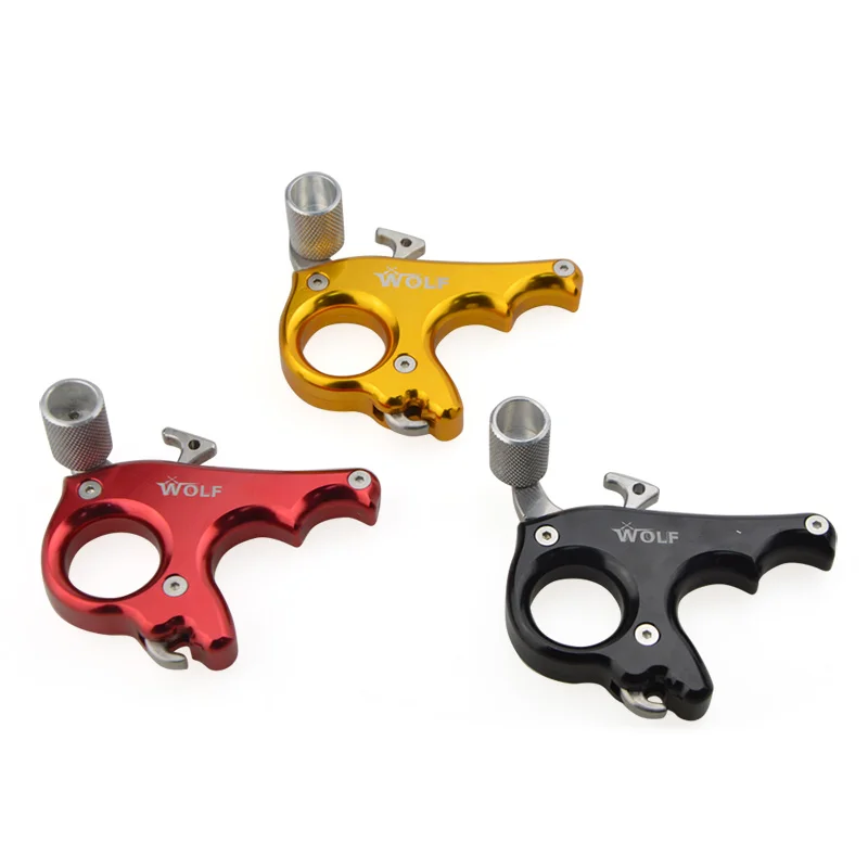 1 шт. блочный лук для снятия 3 пальца строительный суппорт правой руки спуск лука