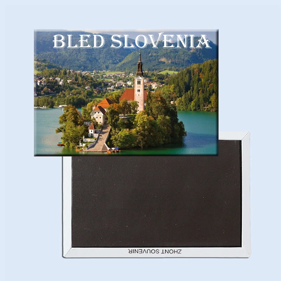 Bled словенийский магниты на холодильник 21503 туристический сувенир для отдыха