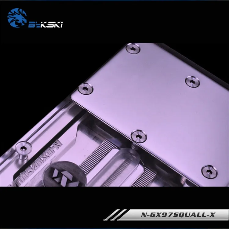 Блок видеокарты Bykski с полным покрытием для публичной версии NVIDIA GTX970 / GTX670/GTX660TI