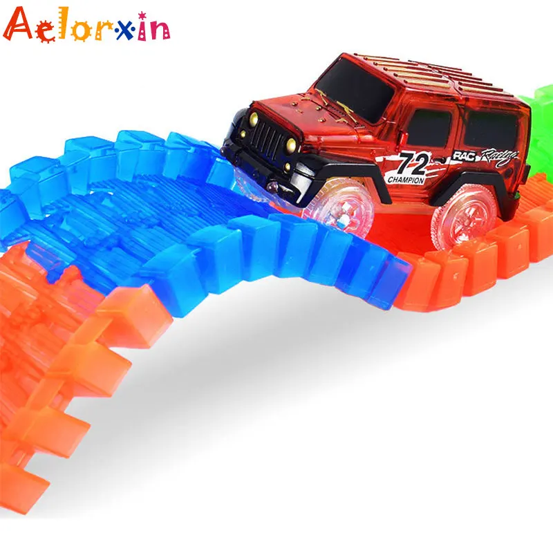 Игрушечный трек горки Aelorxin 60 560 шт. для самостоятельной сборки гоночный
