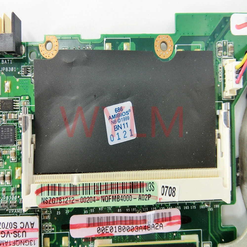 U3S материнская плата Версия 2 1 для ASUS u3sg Материнская ноутбука HM55 DDR3 100%