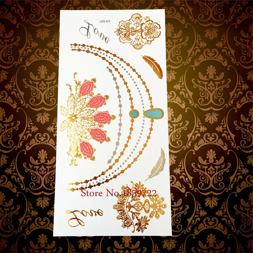 Новинка 1 шт. мужской женский боди-арт вспышка временная татуировка наклейка