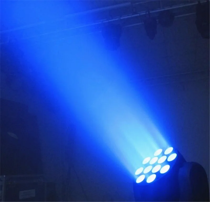 Прожсветильник с вращающейся головкой 4 блока 12x12 Вт RGBW в 1 dmx512|dj equipment|beam lightrgbw 4in1 |