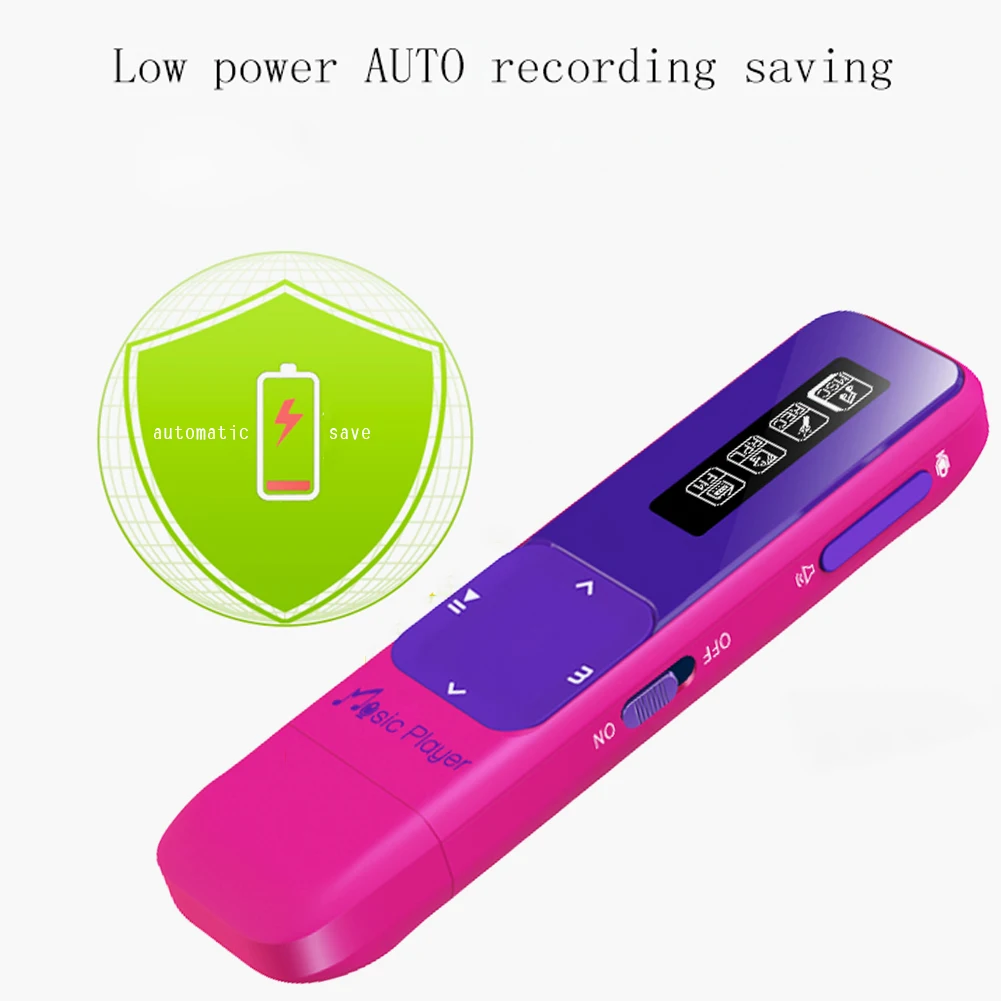 NEW mp3 player Mini Portable music bulit-in 8GB with FM/Recording Hifi lossless suite for running walking and climbing | Электроника