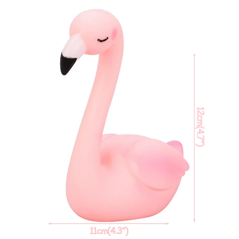 

Pink Flamingo Acrylic Cake Topper Happy Birthday Kids Favors Party Decoration Wedding Anniversaire Dessert Baby Shower Supplies