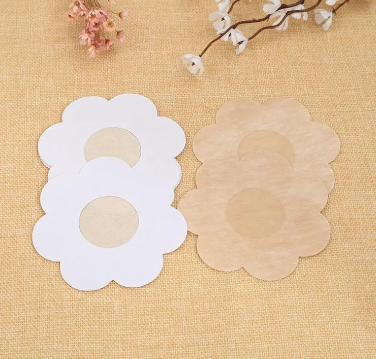 1Pair Non Woven Plum Новинка, силиконовые накладки на грудь, аксессуары для бюстгальтера, чашечки для сосков, пуш-ап бюстгальтер, вкладыши для бюстгальтера, невидимый бюстгальтер - Цвет: 1Pair Non Woven Plum
