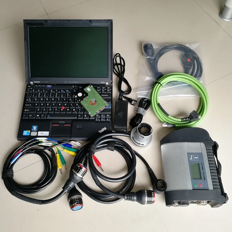 

Code reader Scanner MB Star C4 with obd2 cable and V06.2022 software in 320GB HDD and Used X201 I7 8G for Auto Diagnosis Tool