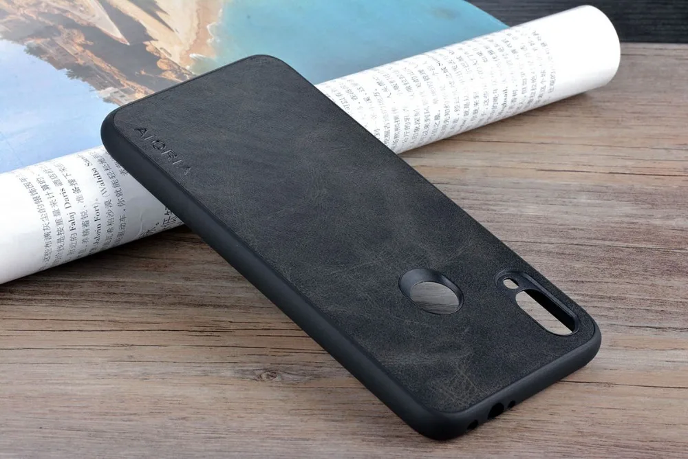 Чехол для xiaomi redmi note 7 pro роскошный винтажный кожаный чехол для телефона для xiaomi redmi note 7 Чехол funda чехол в деловом стиле