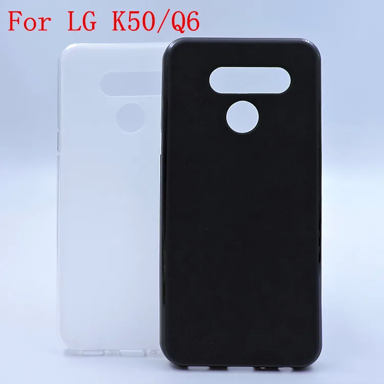 Матовый Мягкий ТПУ чехол для LG K50 K50S Q60 силиконовый Ультратонкий чехол|Бамперы| |