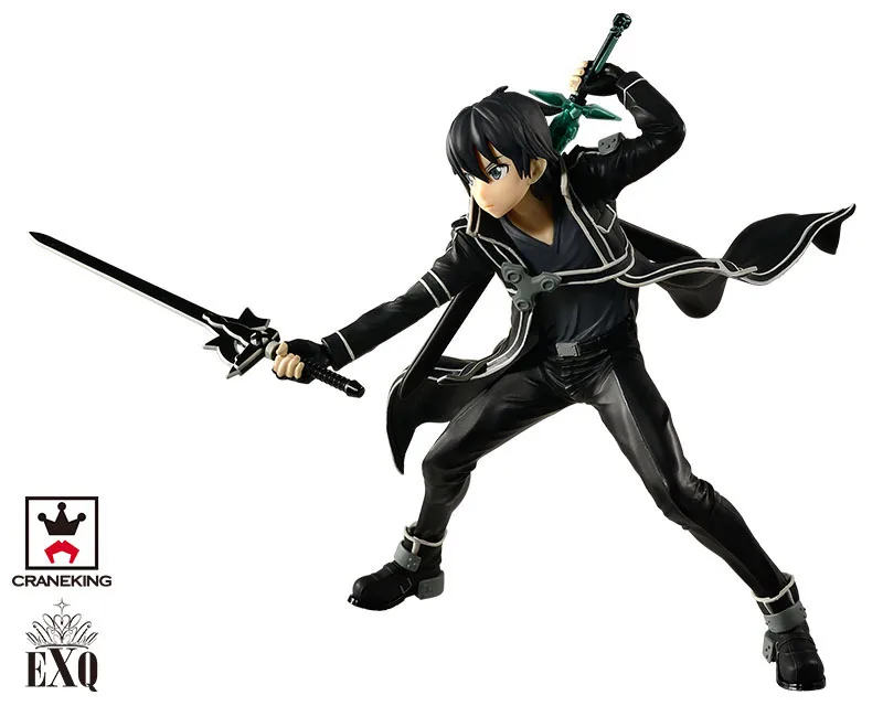 PrettyAngel-Подлинная фигурка Banpresto EXQ SAO Sword Art Online KIRITO