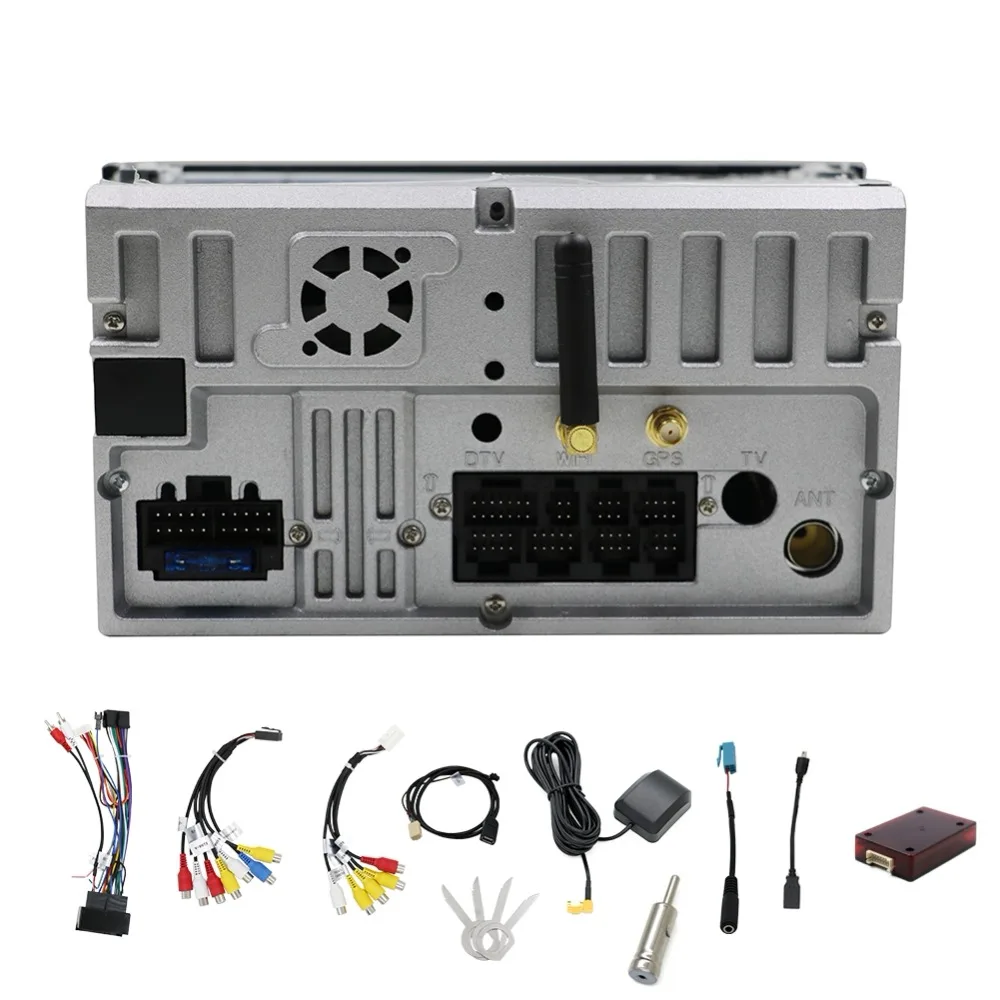 Bosion 2 DIN Автомобильный мультимедийный Радио DVD с gps система спутниковой навигации
