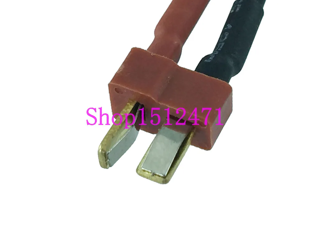 1PCE Deans стиль t штекер в HXT 3 5 мм Пуля банан адаптер 14AWG провод для ProTek RC|t-plug| |