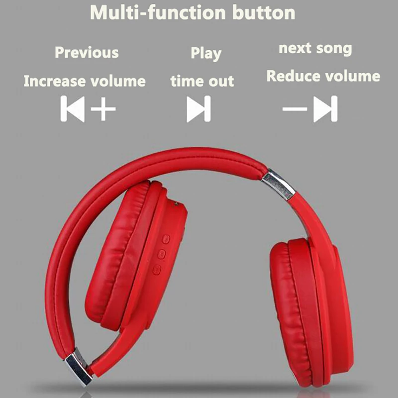Новые беспроводные Bluetooth наушники ультра-чистый шум наушники Стерео Игровые наушники всех смартфонов com