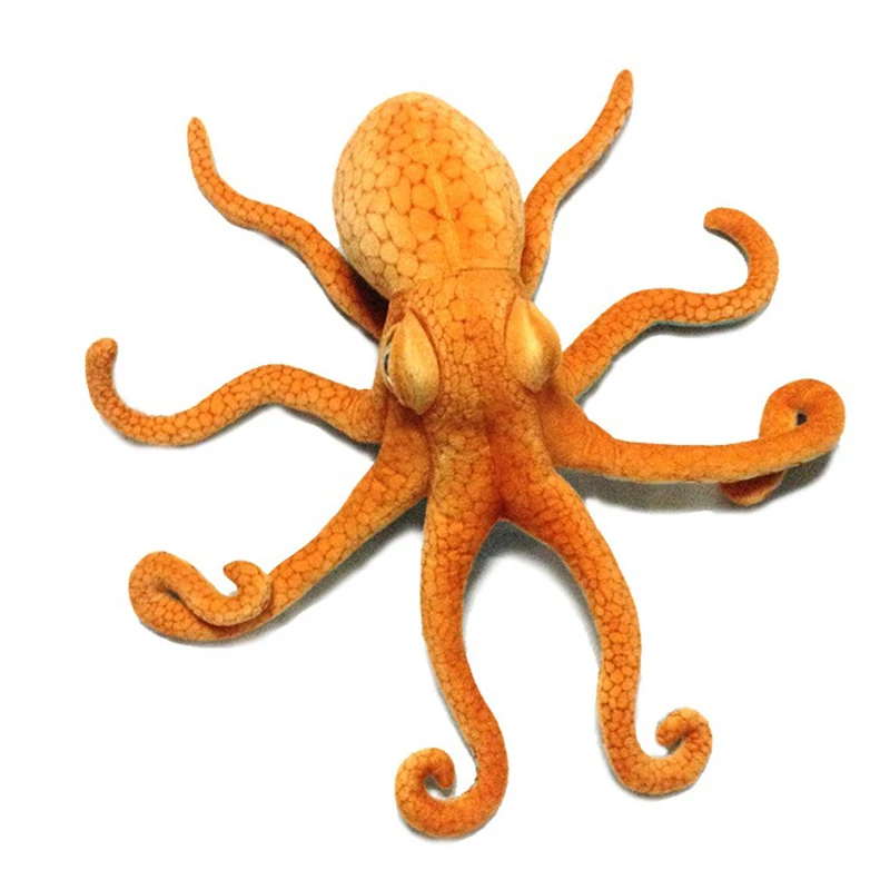 80 см огромная имитация страха осьминог морские животные плюшевые игрушки пол