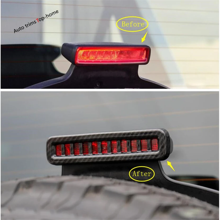 Yimaautotrim задние фары с высоким тормозным сигналом комплект обшивки подходит для Jeep