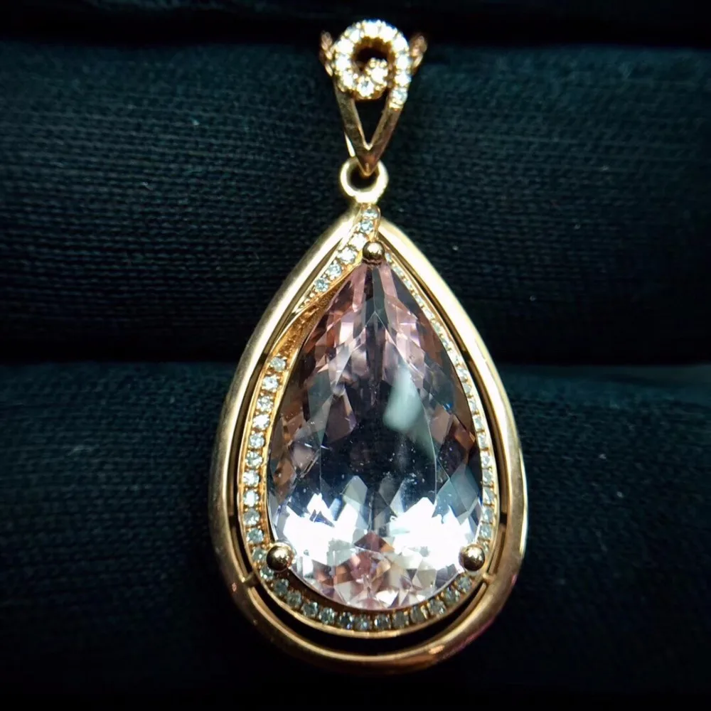 Ювелирные изделия из натурального розового золота 18 К ювелирные AU750 100%