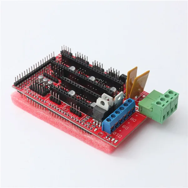 Полный комплект для 3D принтера RAMPS 1 4 + Mega 2560 MK3 Heatbed LCD2004 шаговый двигатель