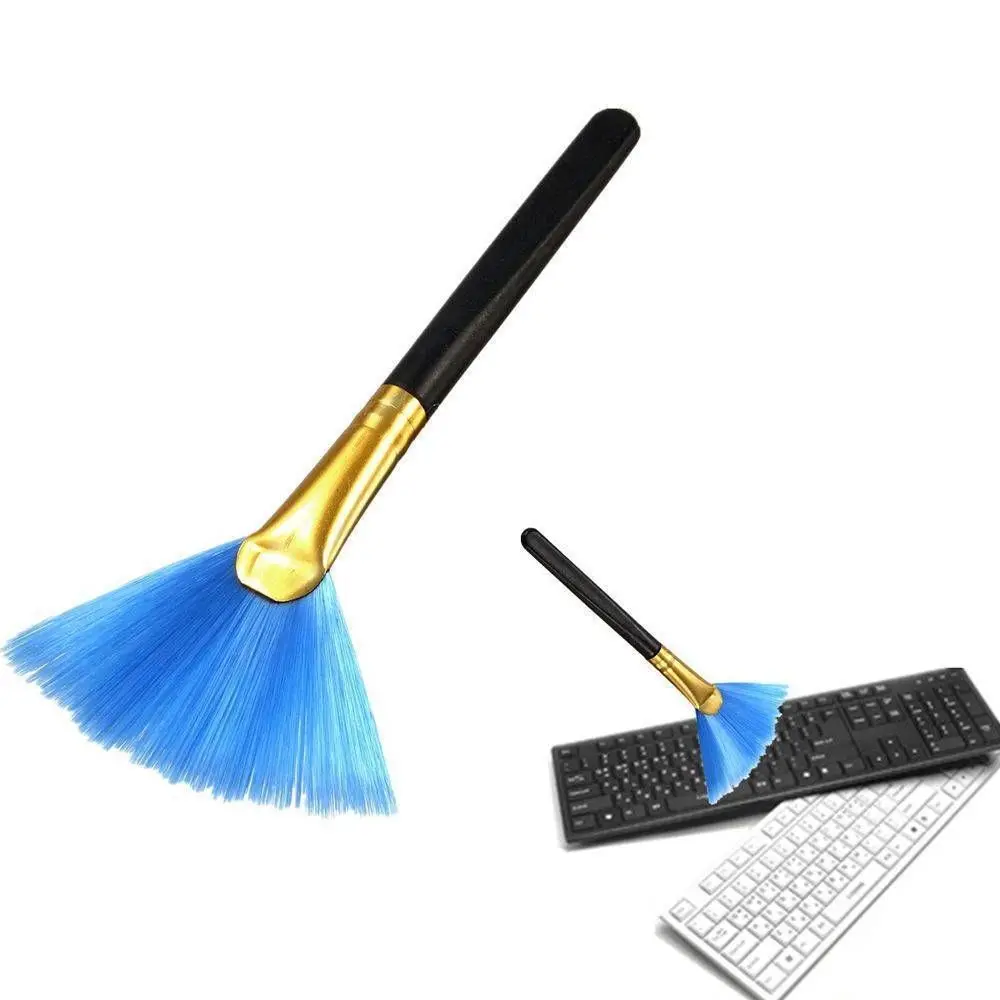 

5 pcs Mini Desktop Computer Telephone Keyboard Slit Corner Cleaning Broom Brush