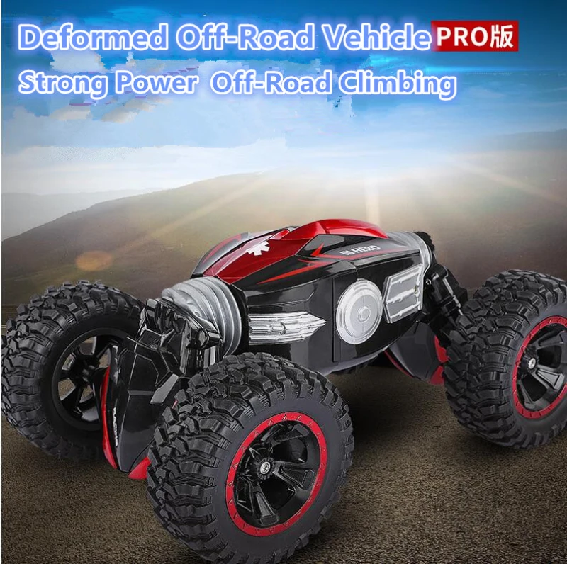 Лидер продаж Dual Side трюк Off Road беспроводной управление Радиоуправляемая машина игрушка 4WD22 4WD 80 м Высокое скорость All Terrain Электрический Дети RC игрушка