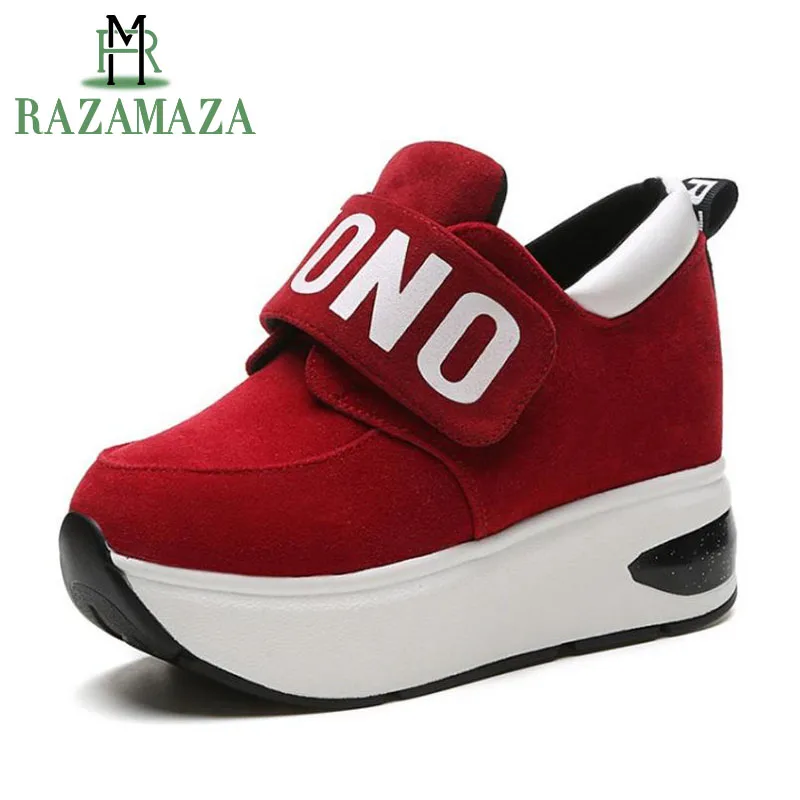 ZALAVOR/модные женские туфли лодочки на толстой платформе с украшением в виде букв