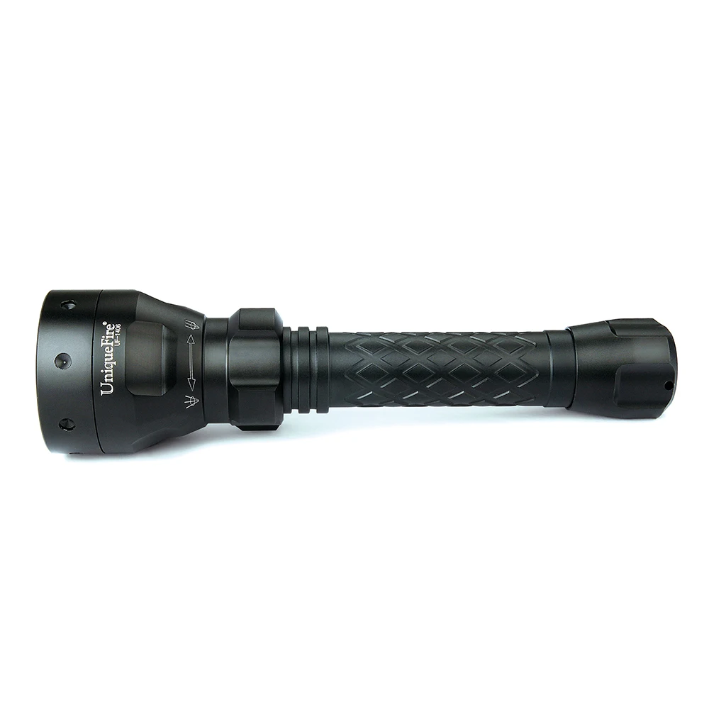 UniqueFire 1406 XM L2 50 мм выпуклая линза фонарик 5 режимов с регулируемым светом фонарь
