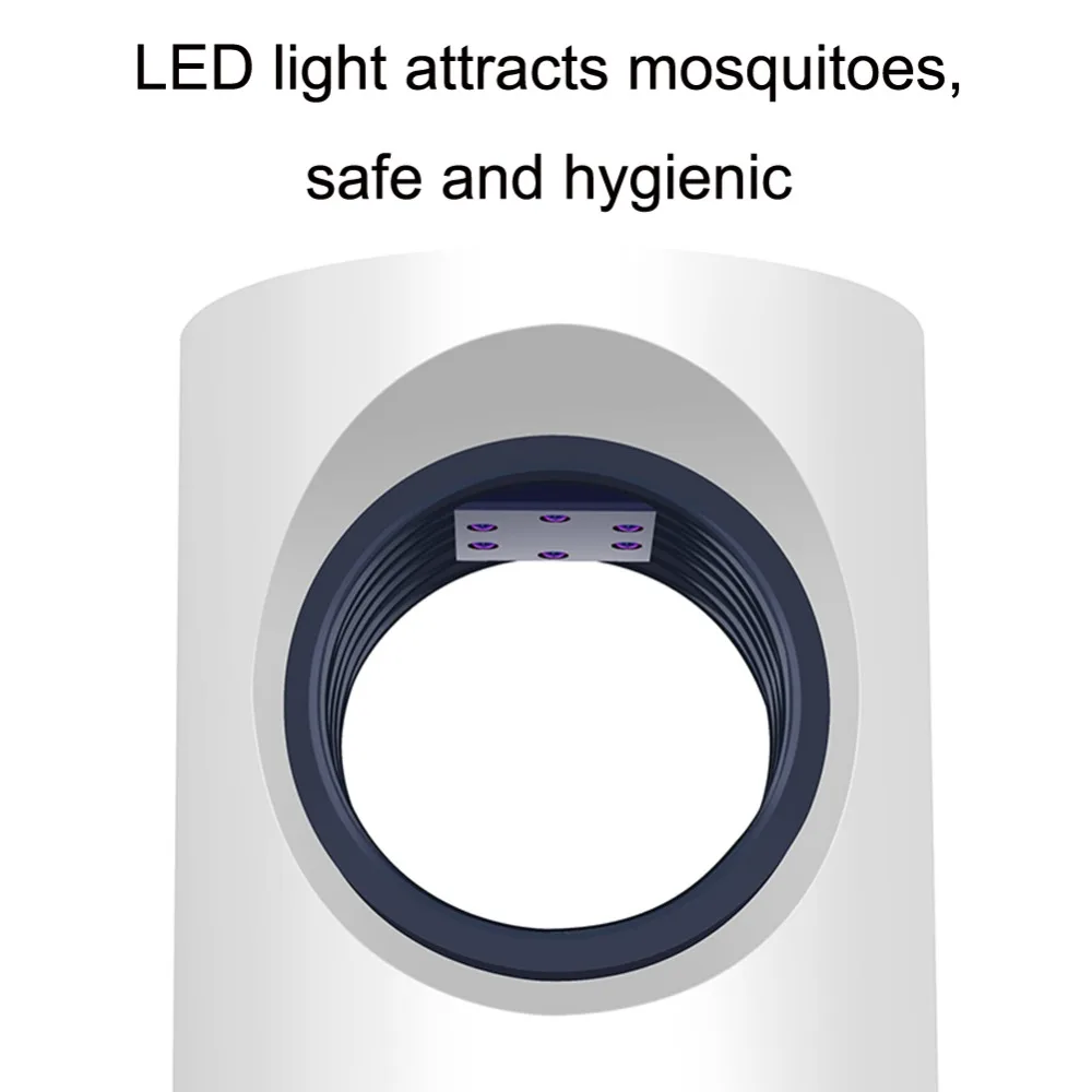 USB лампа для защиты от комаров фотокатализатор Тип всасывания светодиодный