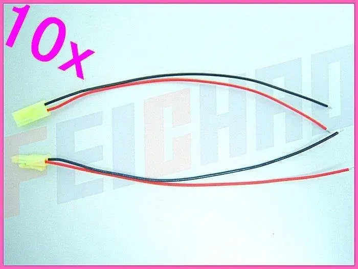

F011722-10 10 пар/лот 20AWG Тамия батарейный разьем провод 20см длинной