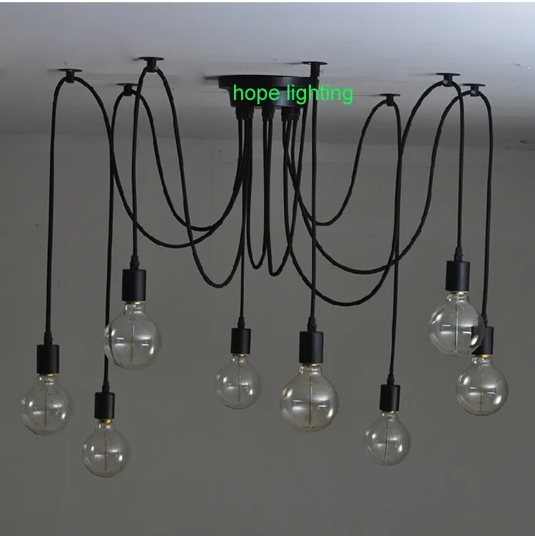 Современная паук потолочный светильник установки кафетерий ванная комната