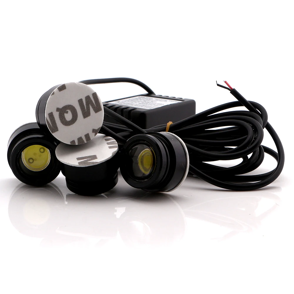 YM E-Bright 1 комплект DRL светодиодный 4*1 5 Вт Светодиодный светильник Eagle Eye