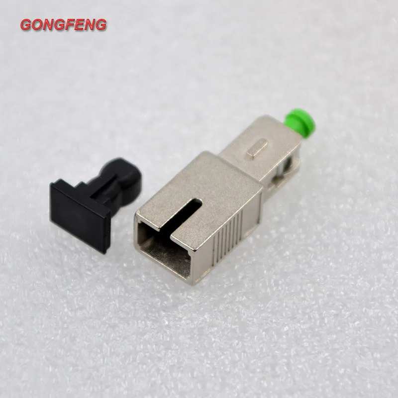 GONGFENG 10 шт. Новый волоконно оптический разъем SC/UPC гнездо SC/APC переходник