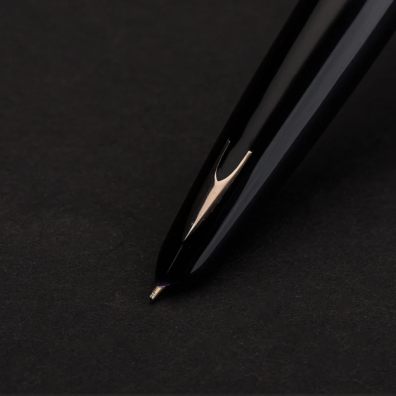 HERO Бриллиантовая 100 Классическая перьевая ручка 14K подарочная коробка|Перьевые