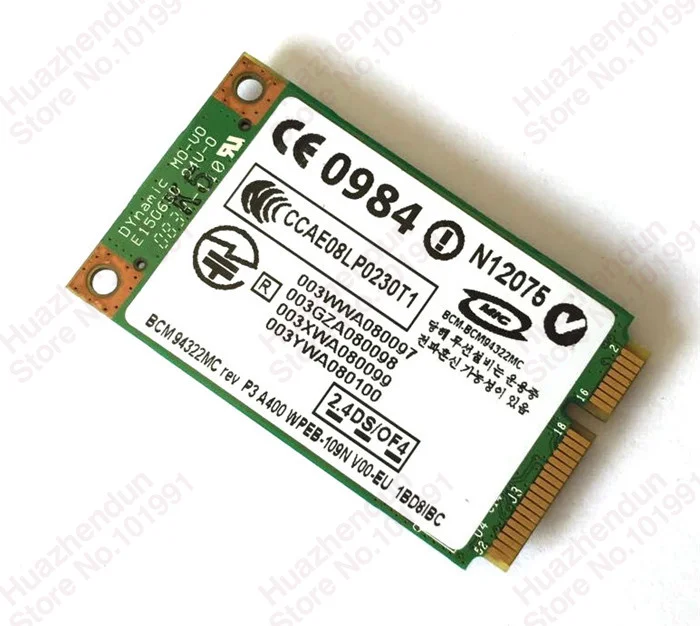 Беспроводная Wi Fi карта ishole Extreme BCM94322MC 300 м|wireless wifi card|wifi cardwireless |