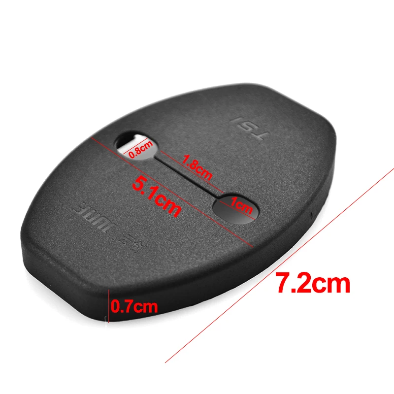Xukey дверной замок крышка пряжка антикоррозийная для VW Jetta 2012 2017 Golf 2013 2018 Tiguan 2007 2015