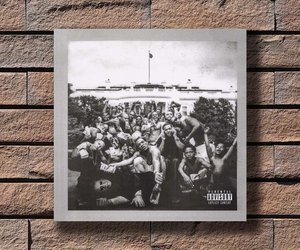 Y400 Kendrick Lamar To Pimp a Butterfly Hip Hop Обложка для альбома Горячая фотография 16x16 24x24 27x27