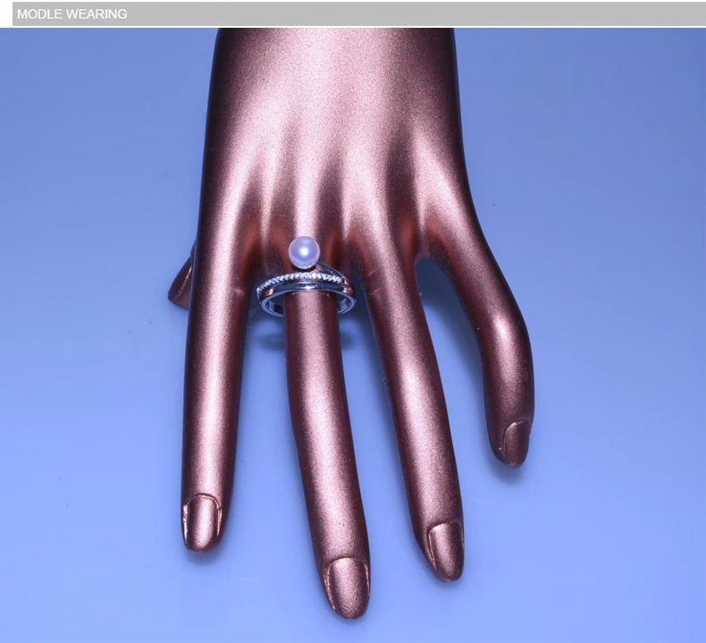 Женское кольцо из серебра 2019 пробы с искусственным жемчугом | Украшения и