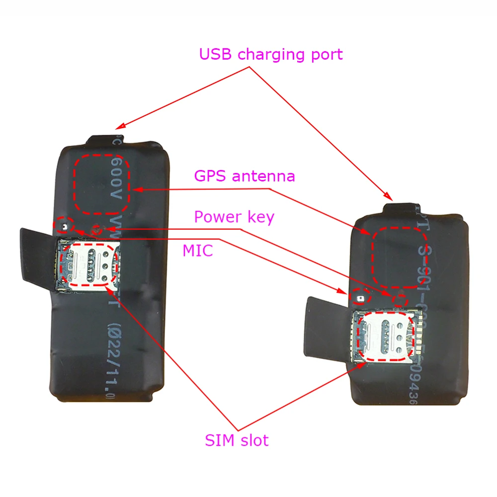 Самый маленький в мире S3 S7 мини GPS трекер gprs Wifi микро отслеживание с кнопкой SOS для