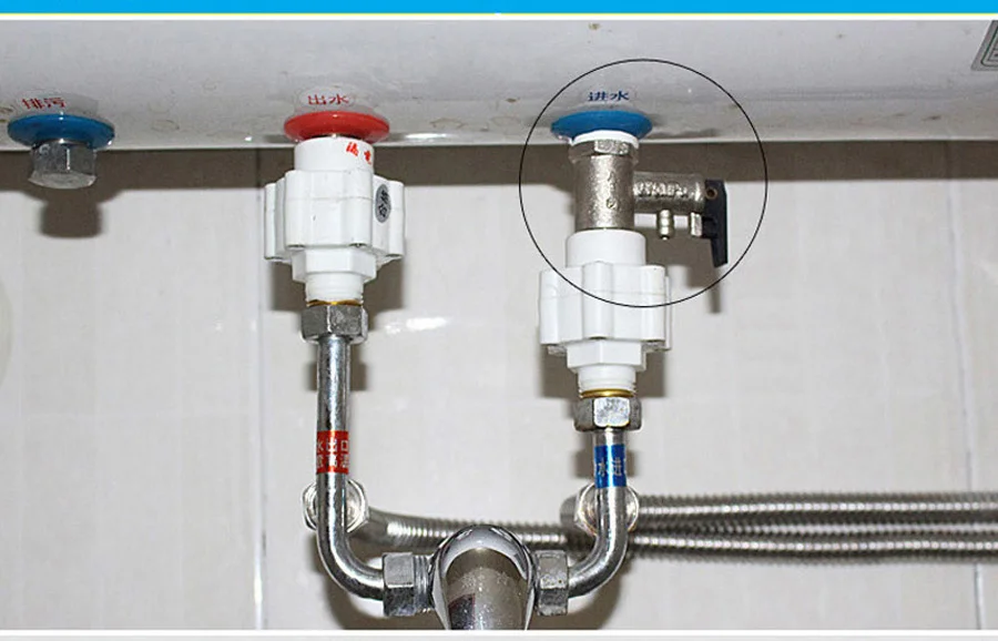G1/2&quot DN15 0.8mpa temperature and pressure relief valve as tp safety for water heaters system 99 centigrade|valve flange|valve pipevalve train |