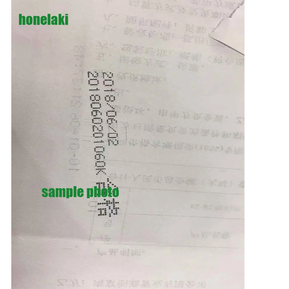Кодирование чернил струйного принтера Handjet используемое для даты имя